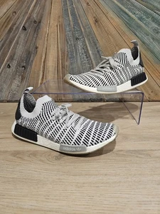 Adidas NMD_R1 STLT PK Primeknit Boost CQ2387 grau/schwarz Laufschuhe Größe 13 - Bild 1 von 11