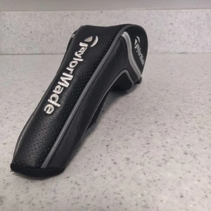 TaylorMade Golf Club Hybrid Driver Head Cover Black Taylor Made W/ Tracker - Picture 1 of 13