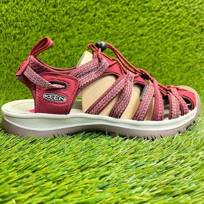 Босоножки Keen Whisper женские размер 7,5 красные для пробуждения на открытом воздухе походные спортивные с ремешками - Изображение 1 из 4