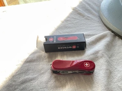 Wenger Swiss Army Nail Clipper Folding Pocket Knife nib instruction booklet - Image 1 of 4