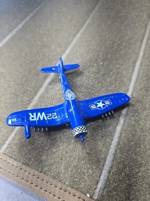 Avión Vought F4U-4 Corsair Segunda Guerra Mundial Caza Diecast Modelo Dyna-Flites #A116 Foto 1 de 2