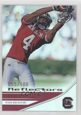 2007 Press Pass Reflectors Proof /100 Sidney Rice #20 Rookie RC - Imagem 1 de 2