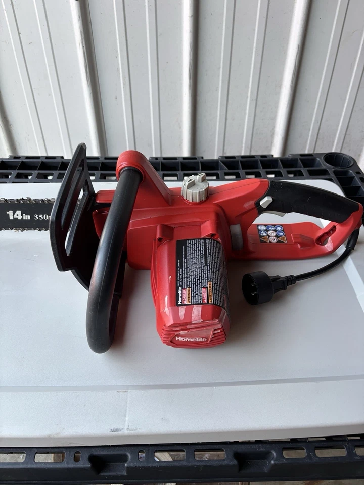 Homelite 14” Electric Chainsaw – Good Condition - Image 1 of 4