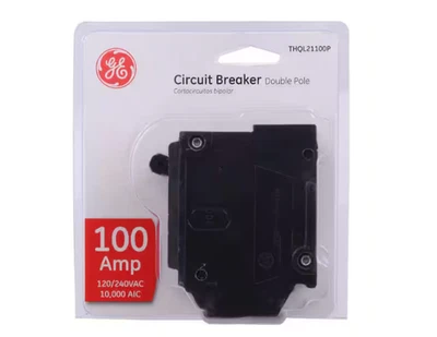 GE THQL21100P Q-Line 100 Amp 2 in. Double-Pole Circuit Breaker NEW/SEALED