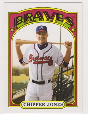 Topps Chipper Jones 2006 exclusivo de Wal-Mart #WM21 Atlanta Braves casi nuevo o mejor Foto 1 de 2