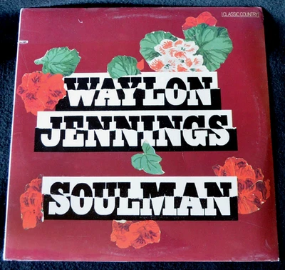WAYLON JENNINGS-SOULMAN-1983-GEM RECORDS-SEALED LP - Image 1 of 4