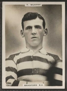 PINNACE FOOTBALL (LF SIZE PINNACE BACK)-#1048- RUGBY - BRADFORD NU - MURPHY - Picture 1 of 2