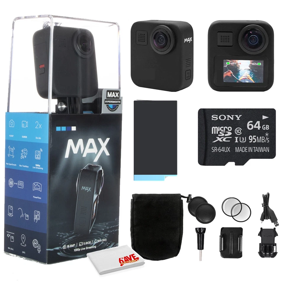 GoPro MAX Action Camera - Black
