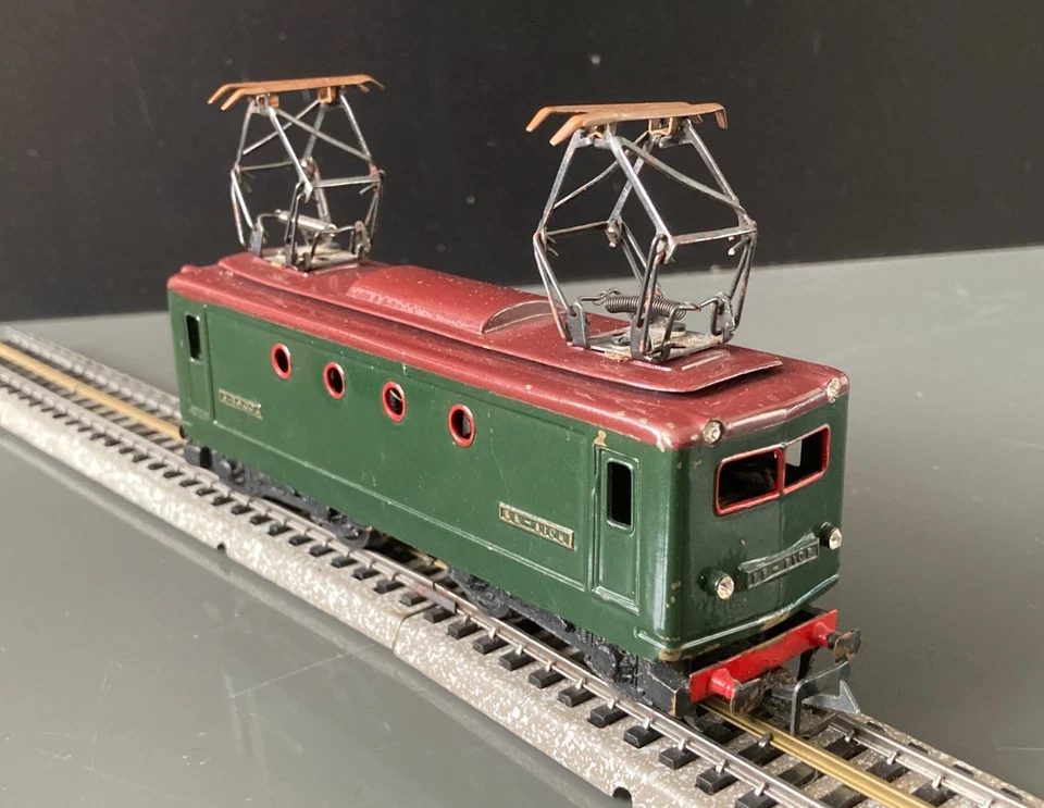 PMP échelle HO locomotive SNCF BB 8108  caisse laiton,  années 50, à réviser - Photo 1/4