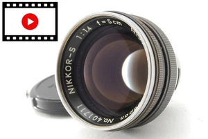 [Vintage NEUWERTIG] Nikon Nippon Kogaku Nikkor-S 5cm 50mm f1.4 MF Objektiv S Mount JAPAN - Bild 1 von 24