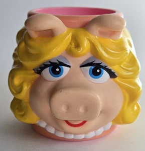 Applause Muppets Miss Piggy 3D Figural Head Mug 1996 - Picture 1 of 7