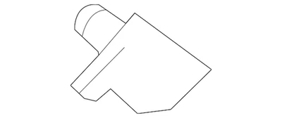 Genuine Toyota Side Window Clip No.2 Replacement Fits EQ EV iQ 6237674010 - Image 1 of 4