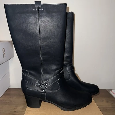 JBU by Jambu Womens 12 Augusta Boot Water Resistant Black New B2AGS01 - Image 1 of 4