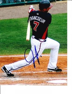 ATLANTA BRAVES JEFF FRANCOEUR SIGNED 8X10 - Picture 1 of 1