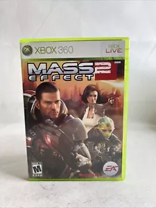 Mass Effect 2 (Microsoft Xbox 360, 2010) CIB Complete Video Game W/ Manual - Picture 1 of 7