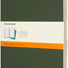 MOLESKINE Cahier Extra Large Journal - Ruled - Set of 3 - Assorted - NEW