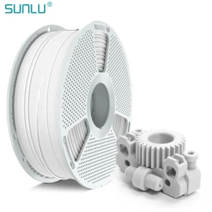 SUNLU 1.75mm Heat Resistance PC-ABS 3D Filament Good Impact Resistance Weiß 1KG - Afbeelding 1 van 24