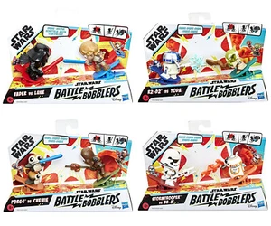 STAR WARS™ - Hasbro BATTLE BOBBLERS - WACKELFIGUREN - 4 verschiedene Sets - NEU - Bild 1 von 17