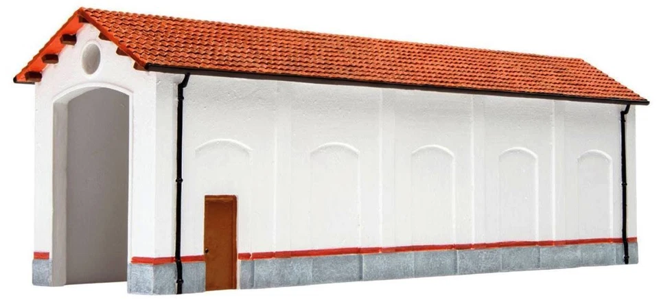 HC8061 Hornby Rivarossi Ho Hangar Type FS pour Una Locomotive Échelle 1:87 - Photo 1/1