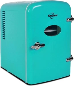 Koolatron 4L 6Can Retro Elektrischer Tragbarer MiniKühlschrank Cooler 12V (Grün) - Bild 1 von 9