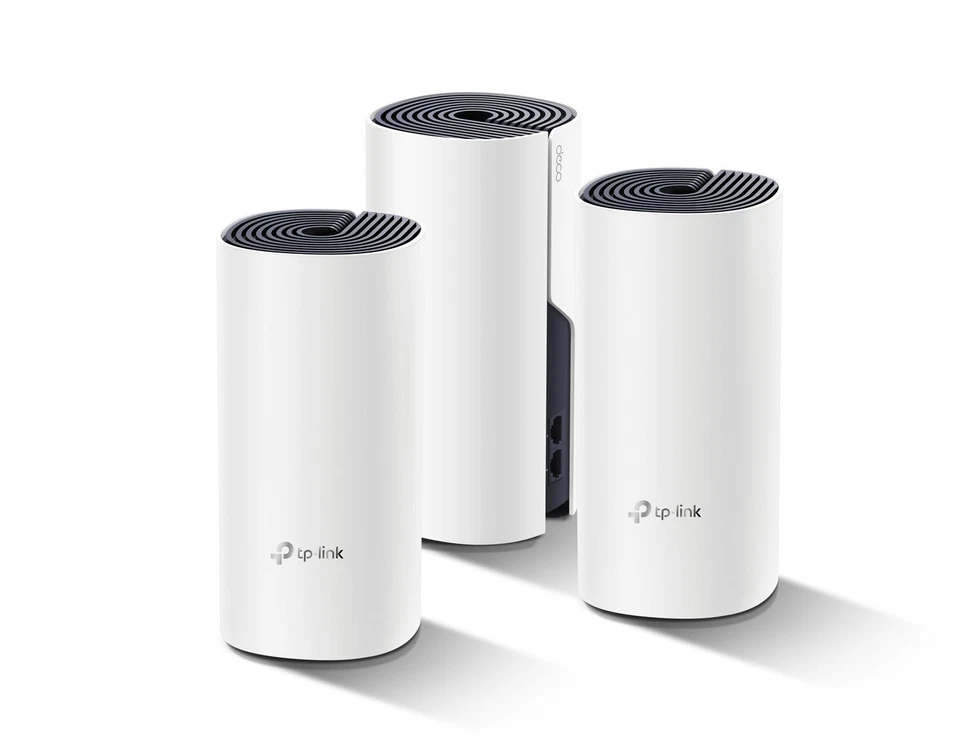 3ER-PACK TP-Link Deco P9 Hybrid Mesh Wi-Fi System Dual Band AC1200, AV1000, Weiß - Bild 1 von 1