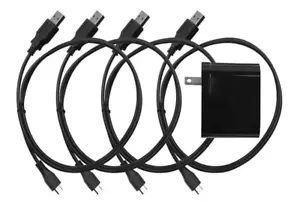 4-Port Video Game Controller Charging Station - DualShock 4 Wireless PS4 & Xbox - Picture 1 of 3
