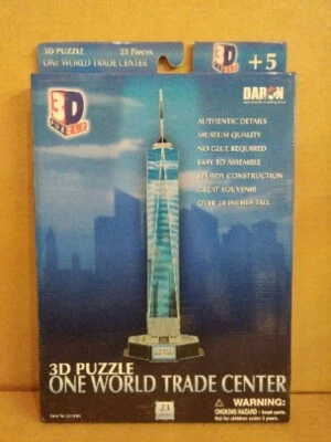 Rompecabezas 3D Daron One World Trade Center 5+ Nuevo  Foto 1 de 2