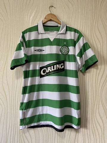 CELTIC 2004 2005 HOME FOOTBALL SHIRT SOCCER JERSEY UMBRO sz L MENS Cover