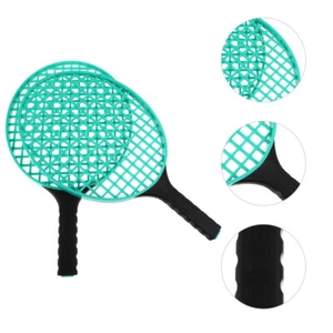 2pcs Beach Tennis Racquet Children Badminton Racket Badminton Training Tool - Picture 1 of 12