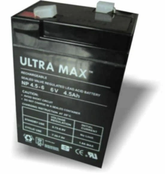 Ultramax 6V Rechargeable Lead Acid Battery