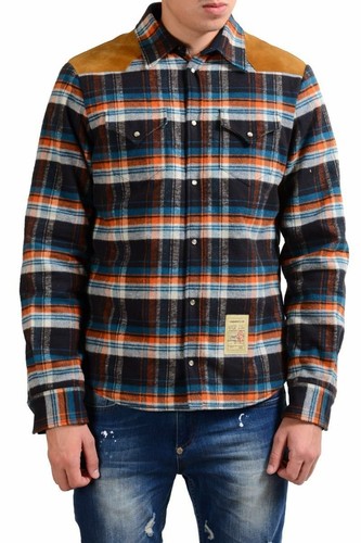 Dsquared2 Giacca con bottoni da uomo in pile isolata taglia S M