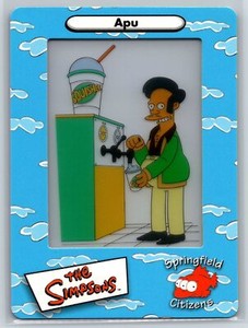 2000 Artbox The Simpsons FilmCardz Apu #26