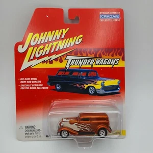 Johnny Lightning Thunder Wagons Series 1933 Ford Delivery Orange FREE SHIPPING - Picture 1 of 5