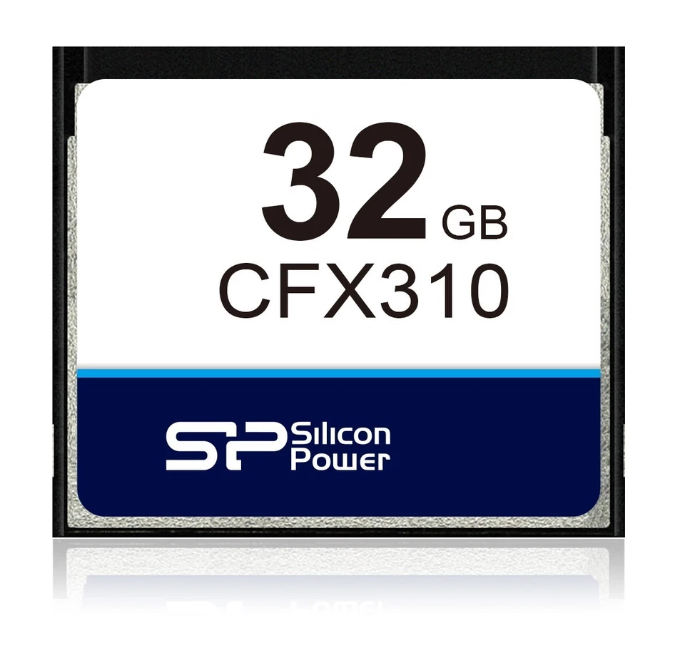 Silicon Power 32GB CFX310 Industrial CFast Memory Card SP032GICFX315NV0 - Image 1 of 1