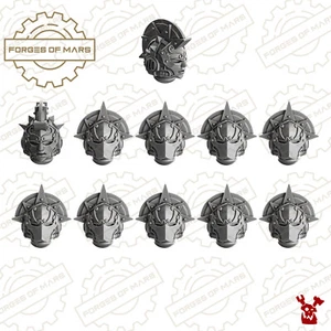 Marines - Blood Vampires - Helmets - Crimson Wings Elite (x11) - Imagen 1 de 1