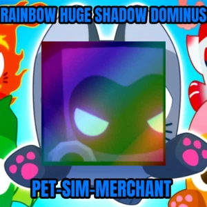 Pet Simulator 99 - RAINBOW HUGE SHADOW DOMINUS🌈 + FREE 1M GEMS💎 - Pet Sim 99