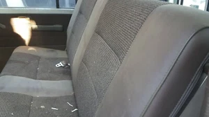 1989 Isuzu Trooper brown cloth rear Seat 2nd bench OEM FLAWS  - Picture 1 of 6
