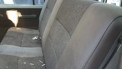 1989 Isuzu Trooper brown cloth rear Seat 2nd bench OEM FLAWS  - Image 1 of 4