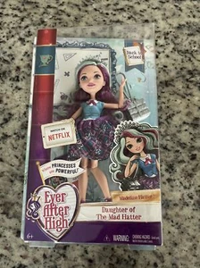 Ever After High Back School Daughter Of The Mad Hatter MADELINE Doll Mattel NEW - Picture 1 of 5