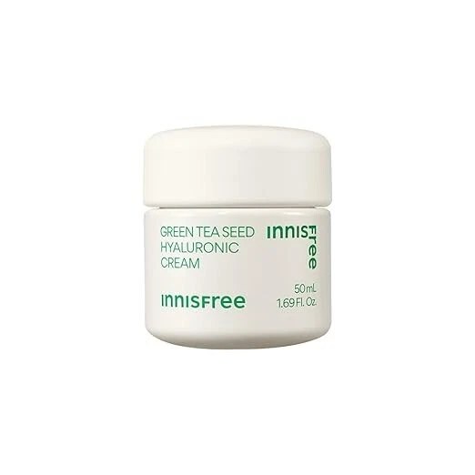 Innisfree The Green Tea Seed Cream 50ml, with Hyaluronic Acid For Soothing Skin, - image 1 of 4