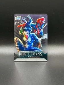 2024 Upper Deck Marvel Renditions Spider-Man SILK #87 Plexiglass Variant /50 - Bild 1 von 2