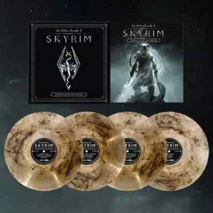 Skyrim Ultimate Edition Soundtrack Vinyl Record 4 LP Paarthurnax Box Set OST VGM - Picture 1 of 3