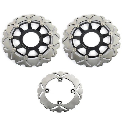 2 Front 1 Rear Brake Rotors For Honda CBR 1000 RR SC57 15 14 13 CBR1000RR 08-16 - Изображение 1 из 4