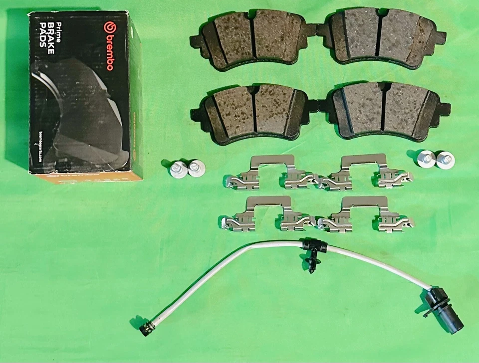 Brembo Rear Brake Pads And Sensors For 2019-2024 Audi A6 Quattro Allroad A7 - Image 1 of 1