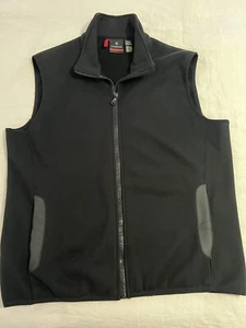 Victorinox Swiss Army Pertex Men’s Black Soft She’ll Full Vest Size Large - Picture 1 of 5