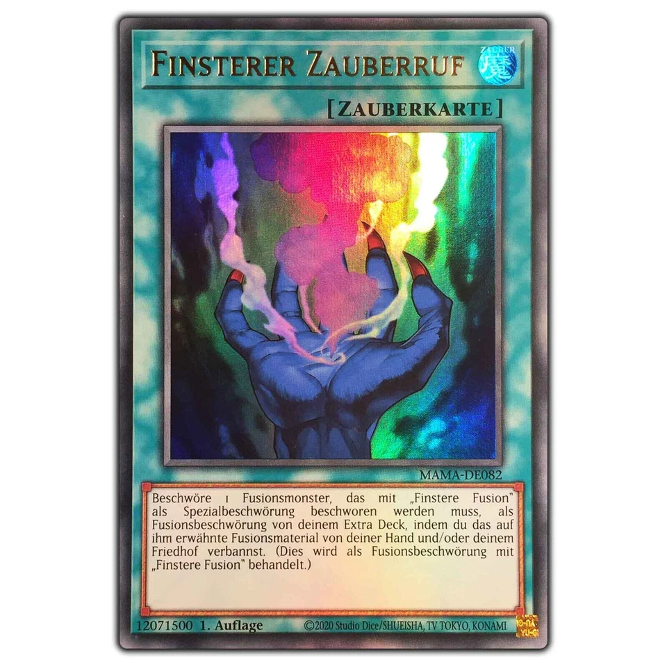 MAMA-DE082 Finsterer Zauberruf 1 Aufl. Ultra Rare aus Magnificent Mavens - Bild 1 von 1