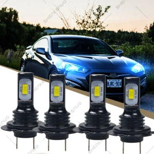 H7+H7 8000K LED Headlight Bulb High-Low Beam For Hyundai Genesis Coupe 2013-2015 - Picture 1 of 11