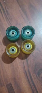Vintage Kryptronics 62 mm grün/gelb Räder sehr schön schneller kostenloser Versand - Bild 1 von 2