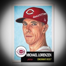Topps Living Set Card #137 Michael Lorenzen. Free Shipping &*Price Guaranteed