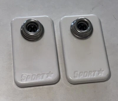 SportStar Riddell Speedflex Flex White Chinstrap Buckle Adapters NFL NCAA Snaps